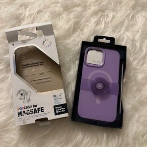 Lavender Popsocket Case (iPhone 13 / 12 Pro Max)